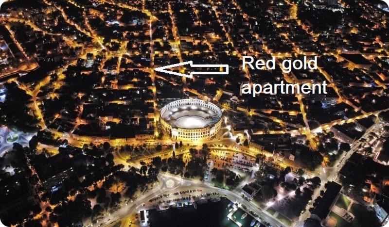 Red Gold Apartment Пула Экстерьер фото